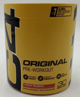 Ponche de frutas preentrenamiento original C4 6,3 oz 30 porciones sellado Foto 1 de 4