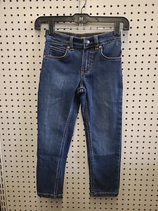 Girls Lee Denim Blue jeans Slim Fit Tapered Legs - Picture 1 of 7