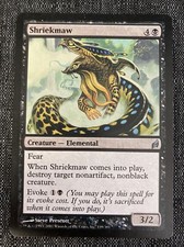 Shriekmaw Lorwyn MP Black Uncommon MAGIC THE GATHERING MTG CARD