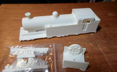 SR(LBSC) /BR I1x 4-4-2T resin body kit, fits Oxford Rail Adams radial chassis - Image 1 of 4