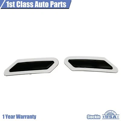 SMOKE Front Bumper Reflector Side Marker Light Pair LH RH 2pcs For 18-20 AUDI Q5 - Image 1 of 4