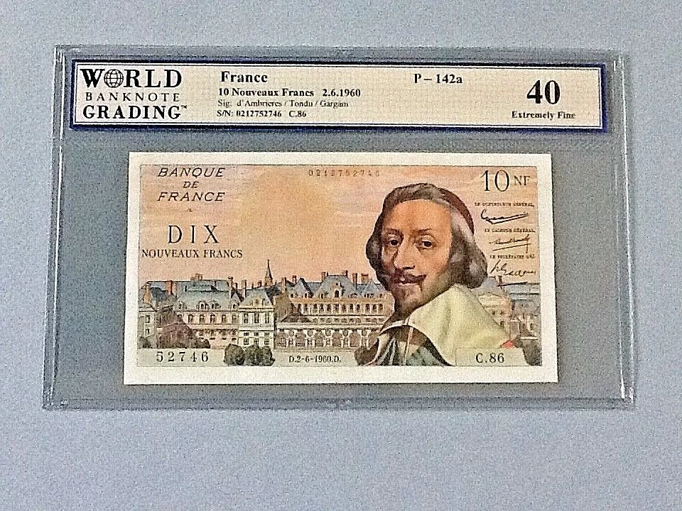 フランス 5 フラン紙幣 1960年　ヴィクトル ユーゴー　レア　ビンテージ 1960 French Paper Money for sale | eBay