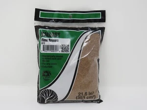 Woodland Scenics 72 Brown Fine Track Ballast Rocks Model Railroad Scenery - Picture 1 of 4