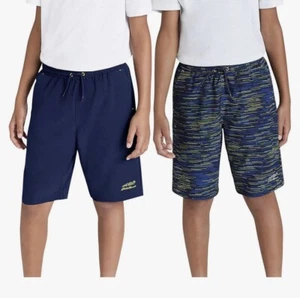 Eddie Bauer Boys Youth 2-pack Hybrid Shorts Quick Dry Mesh-Lined UPF 50, S (7/8) - Picture 1 of 13