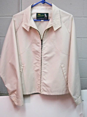 Chaqueta cortavientos Jack Nicklaus Glen Eagles color amarillo claro/crema talla 44 Foto 1 de 4