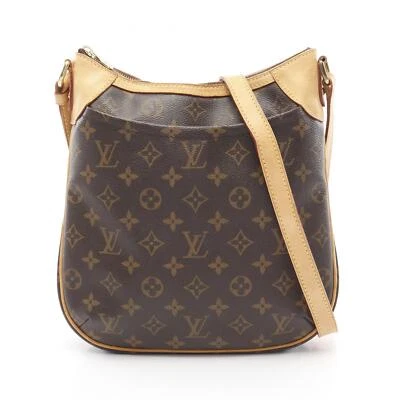 LOUIS VUITTON Odeon PM Shoulder crossbody Bag M56390 Monogram leather Brown Used - Image 1 of 4