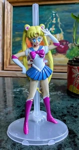 90’s Sailor Moon Figure 6 1/2" / 16.5cm Rotating / Removable Arms & Bow UNMARKED - Picture 1 of 10