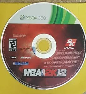 Xbox 360 EA Sports NBA 2K12 solo disco - pulito - testato - garantito - Foto 1 di 2