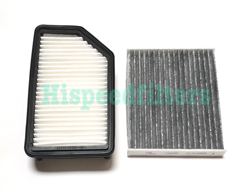 Combo Set Engine&Carbonized Cabin Air Filter For Kia Soul 2014-2019 US SELLER  - Image 1 of 1