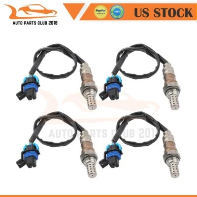 Sensor de oxígeno 4 piezas nuevo para Cadillac XTS 2014 3,6 L térmico pre inferior O2 02 Foto 1 de 4