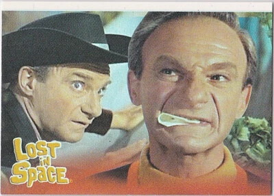 THE COMPLETE LOST IN SPACE F2 FACES OF DOCTOR SMITH JONATHAN HARRIS INSERT CARD - Image 1 of 2
