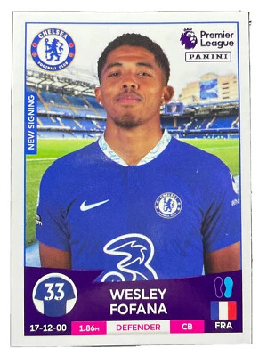 Panini Premier League 2023 - # 178 - WESLEY FOFANA - Chelsea