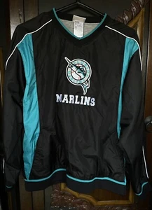 Vintage 90’s Florida Marlins MLB Windbreaker Pullover Youth Large 16/18 - Bild 1 von 12
