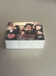 I LOVE LUCY 50th ANNIVERSARY (Dart 2001) Complete Trading Card Set SEALED