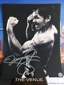 Manny Pacquiao (Pacman Boxing) Autographed 8x10 photo - AUTO w/COA
