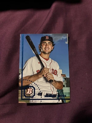 2022 Bowman Heritage Prospects Image Swap #BHP133 Marcelo Mayer Boston Red Sox - Image 1 of 2