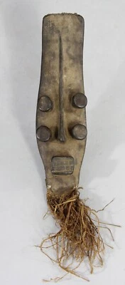 una máscara fina y personal de miniatura o pasaporte, Grebo people - Kru Dan, 20 cm / 7,8" Foto 1 de 4