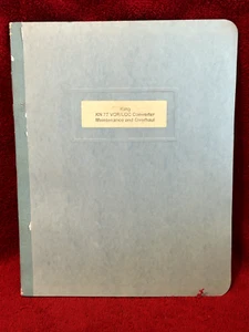 KING KN 77 VOR/LOC CONVERTIDOR MANUAL DE MANTENIMIENTO Y REVISIÓN Nº 006-5060-00 - Imagen 1 de 8