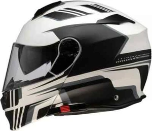 CASCO MODULARE - Z1R SOLARIS 2.0 SLATER - OMOLOGATO ECE 2206 BIANCO E NERO - Picture 1 of 4