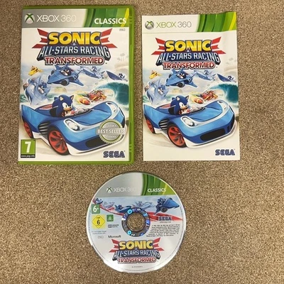 Sonic & All-Stars Racing Transformed (Xbox 360 Classics Awarded) [Complete] - Image 1 of 4