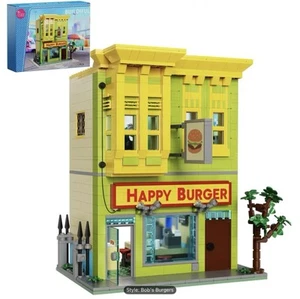 Happy Burgers House Building Set Modeled On Bob’s Burgers - Picture 1 of 7