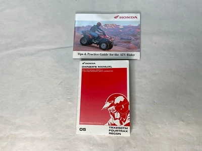 Honda TRX250TM 2005 manual del propietario Fourtrax Recon (31HM8680) Foto 1 de 2