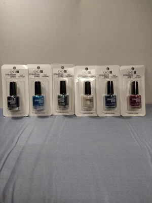 LOTE DE (6) Esmalte de Uñas CND Creative Play Laca NUEVO 0,46 OZ AUTÉNTICO 6 COLORES Foto 1 de 4