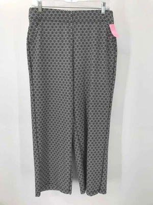 Б/у Max Studio черный размер средний напечатано натяжной брюки - Изображение 1 из 3