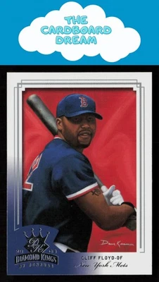 Бейсбольная карточка Клиффа Флойда 2003 Donruss Diamond Kings No17 New York Mets - Изображение 1 из 2