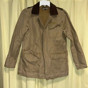 VINTAGE GAP AUTHENTIC BRAND KHAKI Barn JACKET Canvas youth XL, Men XS - Picture 1 of 6