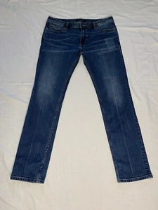 Denim de pizarra & Co. Pantalones de mezclilla ajustados para hombre talla 38x34 (meas real 38x33) - Imagen 1 de 11