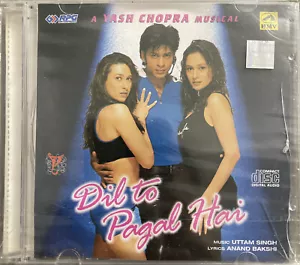 Dil To Pagal Hai - RARE RPG/HMV Bollywood Music CD CDF 110079 - Imagen 1 de 2