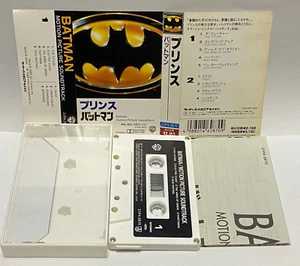 Prince BATMAN Japan Cassette Tape Motion Picture Soundtrack 21P4-2870 VHTF - Picture 1 of 9