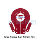 6Pc Bucket Pin Shim Kit 50Mm*5Mm For Excavator And Skid Steer Jcb 1550B 3C 3Cx
