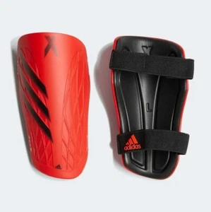 ADIDAS Men's Orange X Training Shin Guards RRP £20 - Picture 1 of 3