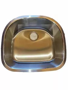 Fregadero de cocina Nantucket juego de fregaderos 23 pulgadas D-Bowl montaje inferior - Imagen 1 de 4