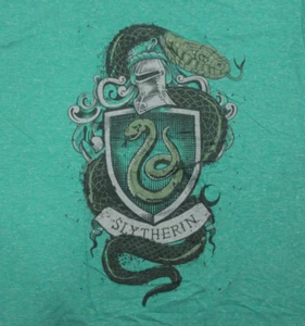 Camiseta Harry Potter - Slytherin Snake Crest (Verde Brezo) Talla: XL - Imagen 1 de 3