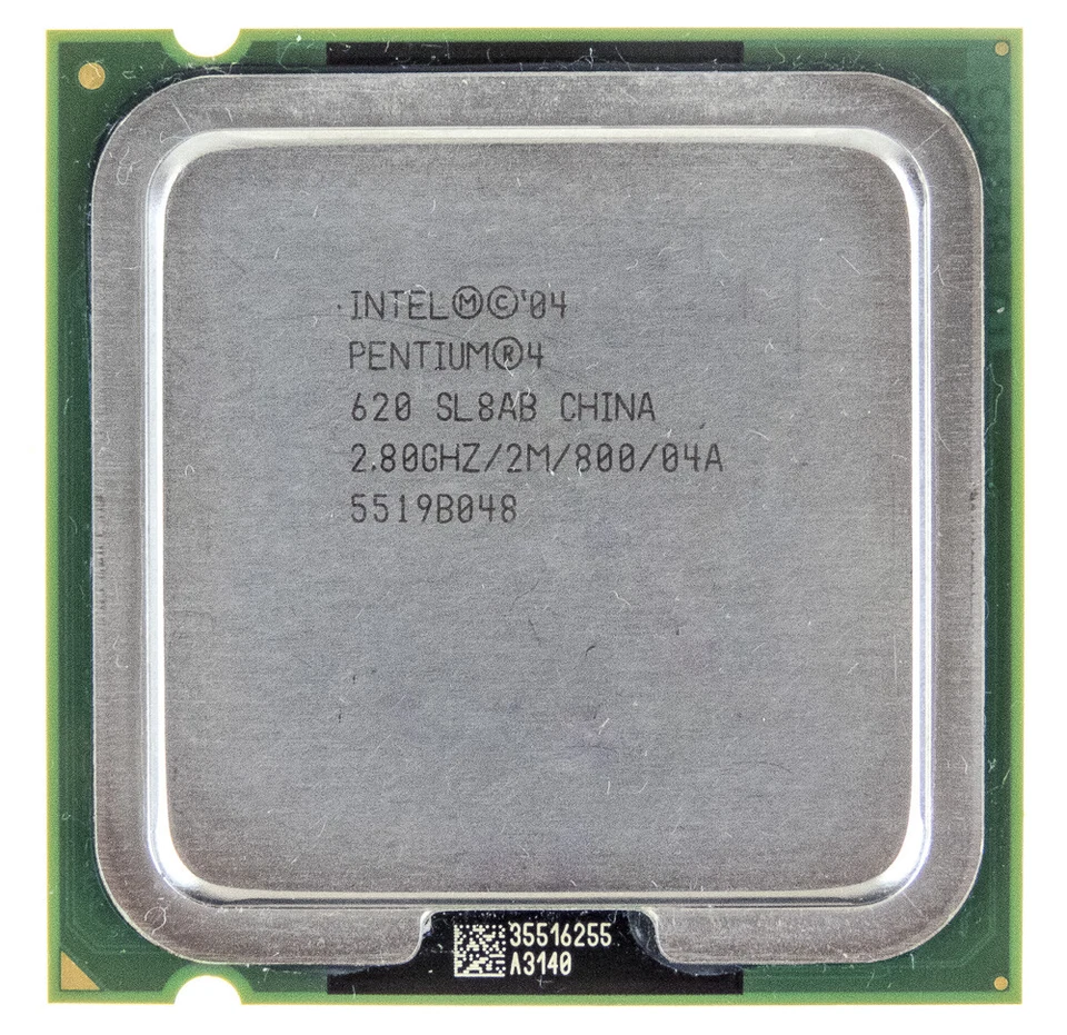 INTEL PENTIUM 4 620 SOCKET 775 2.8GHZ SL8AB - Imagen 1 de 2