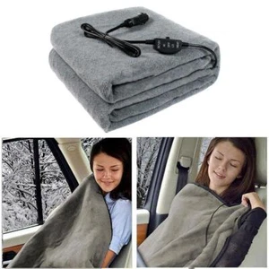Neu 12V Heizdecke Zigarettenanzünder Reisedecke Camping Heizdecke DE - Bild 1 von 14