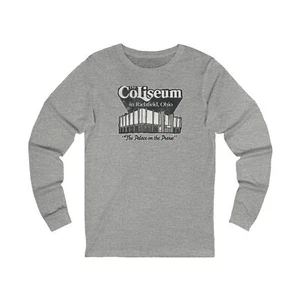 Cleveland/ Richfield Ohio The Coliseum retro long sleeved tshirt - Picture 1 of 3