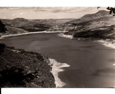 CARTOLINA DI--CASTEL DI CASIO--LAGO SAVIANO VIAGGIATA 1950