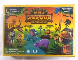 My First Safari Game National Geographic Factory Sealed Ages 4+, 2 - 4 Players - Picture 1 of 6