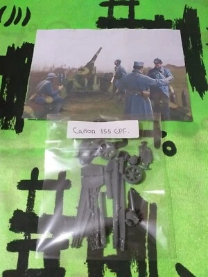 Kit maqueta para montar y pintar - Artilleria . Cañon 155 Gpf - 1/72. - Immagine 1 di 2