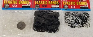 3 PACKS OF MIX COLOR woman girl elastic Rubber Band Braids Hair pony tail holder - Picture 1 of 4