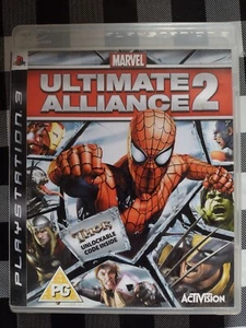 MARVEL ULTIMATE ALLIANCE 2 PLAYSTATION 3 GAME (PS3) English Spiderman - Picture 1 of 2