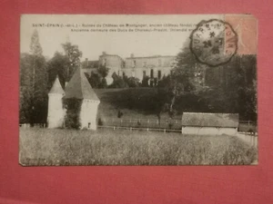 CPA 37 SAINT-EPAIN - Ruines du Château de Montgoger - Imagen 1 de 2