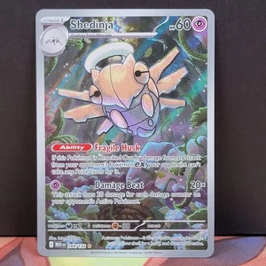 Shedinja 144/132 Mega Evolution Illustration Rare Full Art Pokemon - Picture 1 of 2