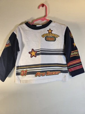 Vintage Okie Dokie 3T- Racing Long Sleeve Graphic Shirt- Pro Racer - Image 1 of 4
