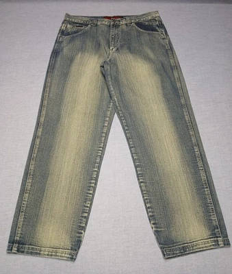 Modajenas Men’s Blue Straight Leg Jeans Denim Wash W42 L34 - Image 1 of 4