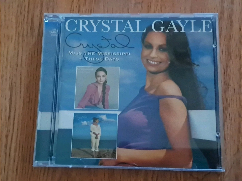 Miss the Mississippi/These Days by Crystal Gayle CD, 2008 Edsel 2 On 1 CD  Foto 1 de 4